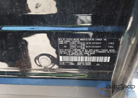 2025 Toyota Rav4 Xle z USA, uszkodzony, nr VIN 2T3W1RFV3SW393313